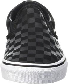 img 3 attached to 🖤 Black Vans Classic Slip-On Sneakers VN000EYEBKA