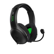 🎧 pdp gaming lvl50 xbox one wireless stereo headset with noise cancelling microphone - black logo