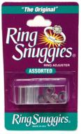 ring snuggies ring sizer: assorted sizes & adjustable set of 6 per pack логотип