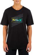 👕 hurley men's everyday slashed t-shirt - clothing for men in shirts logo