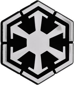 img 1 attached to Автомобильная эмблема Sith Logo Chrome