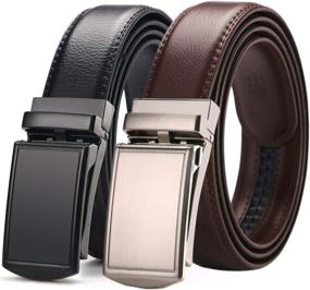 img 4 attached to West Leathers Premium Grain Leather Men's Accessories