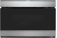 🍽️ sharp smd2489es 24" lot microwave drawer with black glass, stainless steel finish - high capacity, 950w power, 11 levels logo