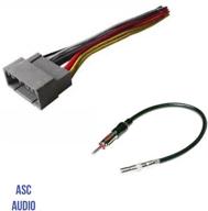 asc audio harness aftermarket chrysler car & vehicle electronics logo