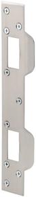 img 2 attached to Prime Line Door Strike - Defender Security U 10385 - Ideal for 5-1/2 in 🚪 and 6 in Hole Spacing's on Dead Latch and Deadbolt - Steel with Satin Nickel Finish