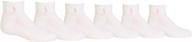 polo ralph lauren gripper socks for girls - 6 pairs, infant to big kid sizes logo