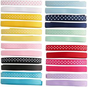 img 4 attached to Laribbons Boutique Printed Grosgrain Holiday