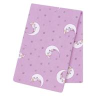 trend lab unicorn flannel swaddle logo