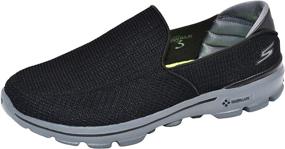 img 4 attached to 👟 Women's Black Slip-On Walking Shoes by Skechers Performance