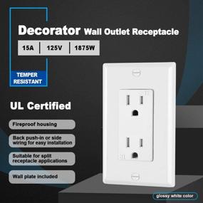 img 3 attached to Recetpacle Outlet Tamper Resistant 3 Year Warranty
