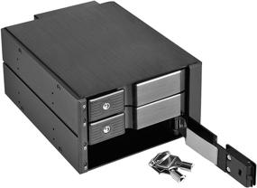 img 4 attached to SilverStone RL-FS303B Hot-Swapable Hard 💽 Drive Enclosure: Convenient Front Bay Solution