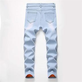 img 3 attached to FREDD MARSHALL Blue Thermal Thicken Boys' Clothing and Jeans