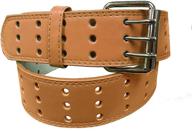 👨 men's accessories: faux leather belt with three holes - now available logo
