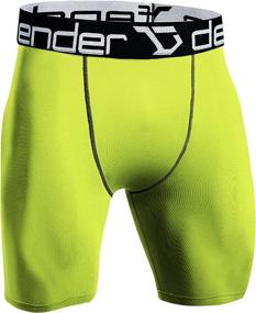 img 4 attached to Defender Compression Shorts Underlayer BSNVWH_2XL Sports & Fitness and Other Sports