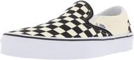 vans slip black off white checkerboard логотип