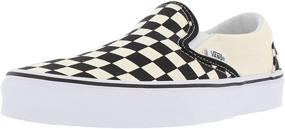 img 4 attached to Vans Slip Black Off White Checkerboard