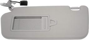 img 3 attached to 🌞 Dorman 74207 Driver's Side Sun Visor Assembly for Hyundai Models in Grey - Choose Your Vehicle