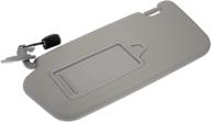 🌞 dorman 74207 driver's side sun visor assembly for hyundai models in grey - choose your vehicle logo
