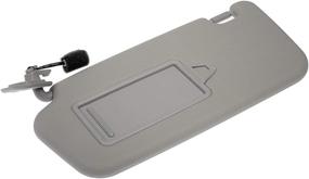 img 4 attached to 🌞 Dorman 74207 Driver's Side Sun Visor Assembly for Hyundai Models in Grey - Choose Your Vehicle