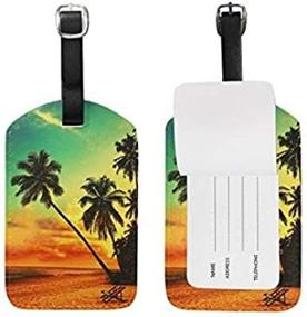 img 1 attached to MRMIAN Painting Luggage Baggage Suitcase Travel Accessories in Luggage Tags & Handle Wraps