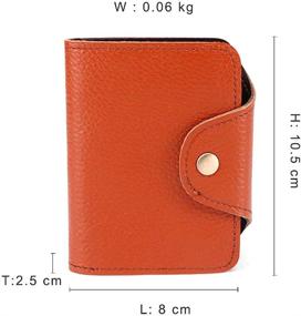 img 2 attached to 👛 Leathercraft Women's Handbags & Wallets - Genuine Leather, Assorted Colors for Women's Wallets