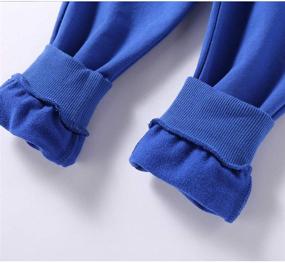 img 1 attached to ALALIMINI Toddler Joggers: Premium Elastic Sweatpants for Boys' Comfortable Clothing & Pants Experience