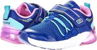 saucony flash running unisex little_kid girls' shoes for athletic logo