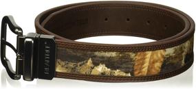 img 2 attached to 🧢 Reversible Inlay Brown Men's Accessories from Realtree for Men