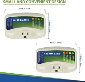 img 1 attached to 🔌 Ultimate Electronic Surge Protector Combo for Microwaves and Kitchen Appliances: Micromatic and Countermatic