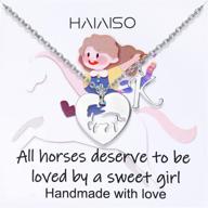 haiaiso necklaces personalized necklace stainless girls' jewelry logo