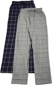 img 2 attached to 👕 Hanes Tartan Flannel 2 Pack 02006 Men's Clothing