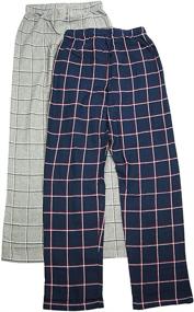 img 1 attached to 👕 Hanes Tartan Flannel 2 Pack 02006 Men's Clothing