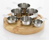 🥄 stainless steel 6-piece bellemain measuring cups set logo