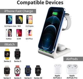 img 3 attached to Wireless Charger Charging Compatible Airpods1 Portable Audio & Video in MP3 & MP4 Player Accessories