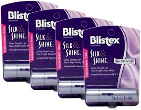 img 4 attached to 💋 Blistex Silk & Shine Lip Moisturizer 0.13 oz - 4 Pack