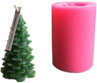 🎄 dgq silicone christmas pine tree candle molds: perfect diy baking, soap, and candle making supplies for festive christmas parties logo