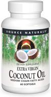 source naturals virgin coconut softgels logo
