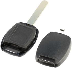 img 1 attached to Honda Key Fob Remote Shell Case & Pad: Ideal Replacement for MLBHLIK-1T, N5F-S0084A Keyless Entry Remotes