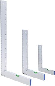 img 1 attached to 📏 Woodstock D3747 Aluminum Square/Level Set, 3-Piece: A Versatile and Accurate Tool for Precision Measuring