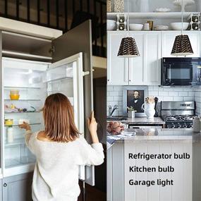 img 3 attached to 🔌 Compact Fridge Bulbs Pack for Enhanced Kitchen Lighting