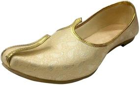 img 4 attached to Step Style Handmade Sherwani Achkan Men's Shoes