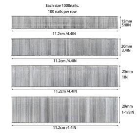 img 2 attached to Упаковка для гвоздей с измерительной шкалой - Cedilis: уникальное отличие