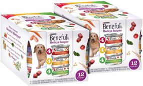 img 3 attached to 🐶 Optimized Purina Beneful Medleys Adult Wet Dog Food Variety Pack