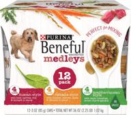 🐶 optimized purina beneful medleys adult wet dog food variety pack logo