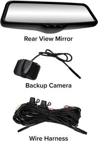 img 1 attached to 🚗 Зеркало заднего вида Master Tailgaters 10-дюймовый IPS LCD - 1080p DVR 140° встроенная камера - улучшенное ночное видение - G-сенсор - режим парковки - воспроизведение через мобильный Wi-Fi - 1080p камера заднего вида