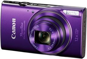 img 3 attached to 📷 Canon PowerShot ELPH 360: Clear, Colorful Captures with 12x Zoom, Stabilization, Wi-Fi & NFC (Purple)