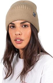 img 1 attached to Beanie Womens Cuffed Skull Winter Outdoor Recreation and Outdoor Clothing