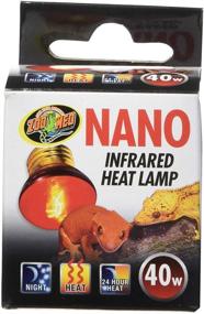 img 4 attached to 🔥 Zoo Med Labs Nano Infrared Heat Lamp: Powerful 40W Heating Solution