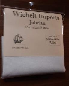 img 1 attached to 🧵 Wichelt Premium JOBELAN Fabric for Cross Stitch - Antique White 28ct 18" x 27" - Enhancing SEO