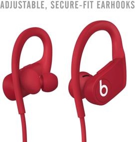 img 3 attached to 🎧 Renewed Beats by Dre Powerbeats High-Performance Wireless Earphones - Red - MWNX2LL/A